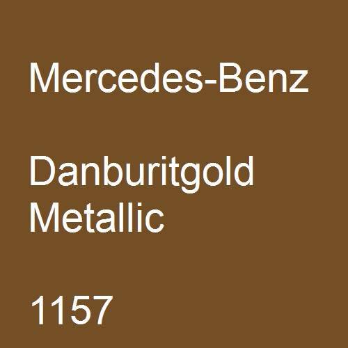 Mercedes-Benz, Danburitgold Metallic, 1157.